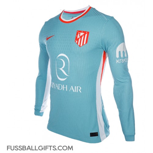 Atletico Madrid Fußballbekleidung Auswärtstrikot 2024-25 Langarm